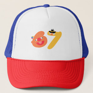 Casquette 6-7 marionnettes numérotées