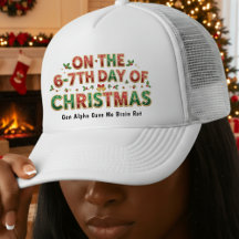 6-7th Days of Christmas Brain Rot Funny Holiday