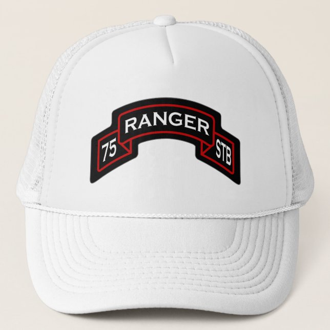 Casquette 75e Ranger Rgt - Airborne - Défilement des troupes (Devant)
