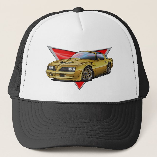 Casquette 77-78 or Firebird (Devant)