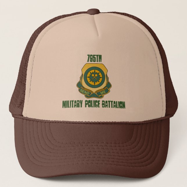 Casquette 795th, bataillon de police militaire (Devant)