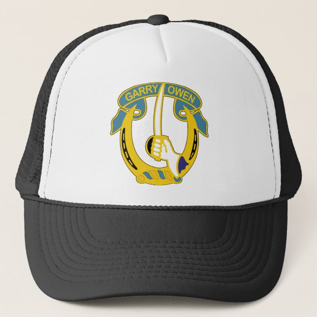 Casquette 7e régiment de cavalerie - Garry Owen (Devant)