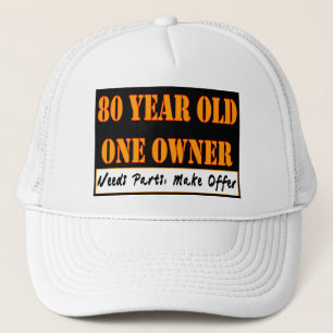 Casquette 80 ans, un propriétaire - les pièces des besoins,