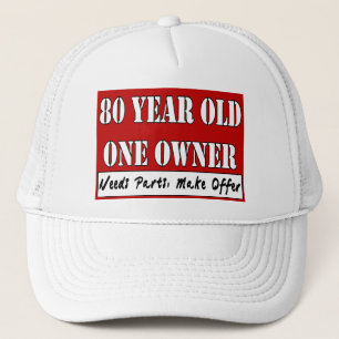 Casquette 80 ans, un propriétaire - les pièces des besoins,