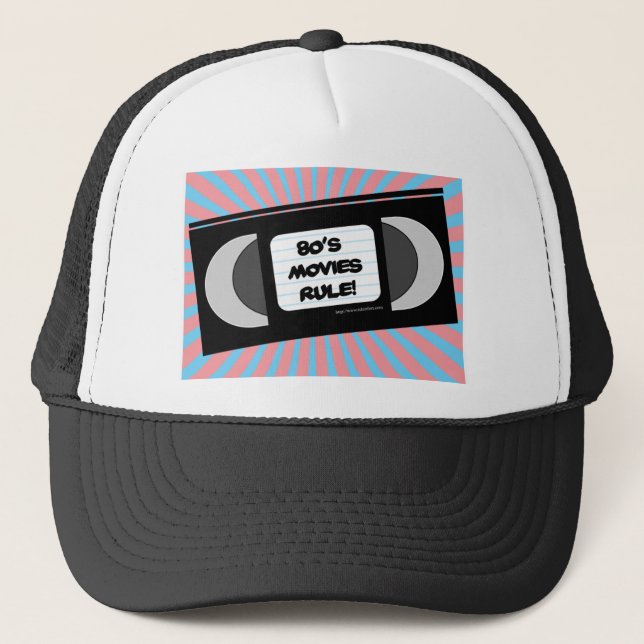 Casquette 80 - Règle de films (Devant)