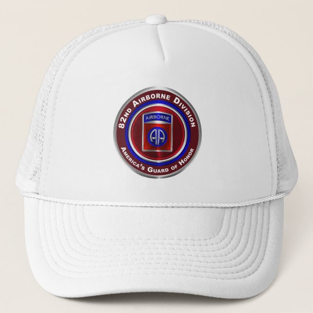 Casquette 82e division aéroportée Gardien d’honneur de l’Amé (Devant)
