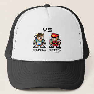 Casquette 8bit Chun-Li CONTRE M.Bison