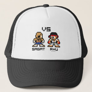 Casquette 8bit Sagat CONTRE Ryu