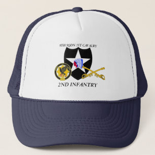 CASQUETTE 8E SQUADRON 1ÈRE CAVALRY 2E DIV D'INFANTERIE.