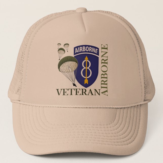 Casquette 8ème Division d'infanterie aéroportée (Devant)