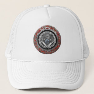 Casquette [900] Master Mason - Carré et Compas Argent