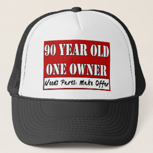 Casquette 90 ans, un propriétaire - les pièces des besoins,