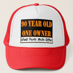 Casquette 90 ans, un propriétaire - les pièces des besoins,