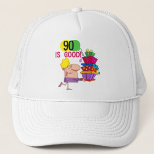 Casquette 90 est Bon Anniversaire Tshirts et cadeaux