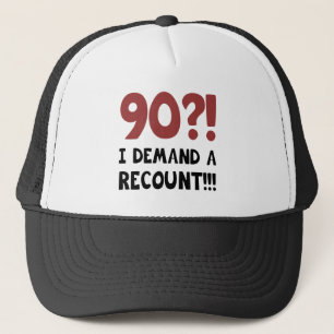 Casquette 90e anniversaire Gag cadeau