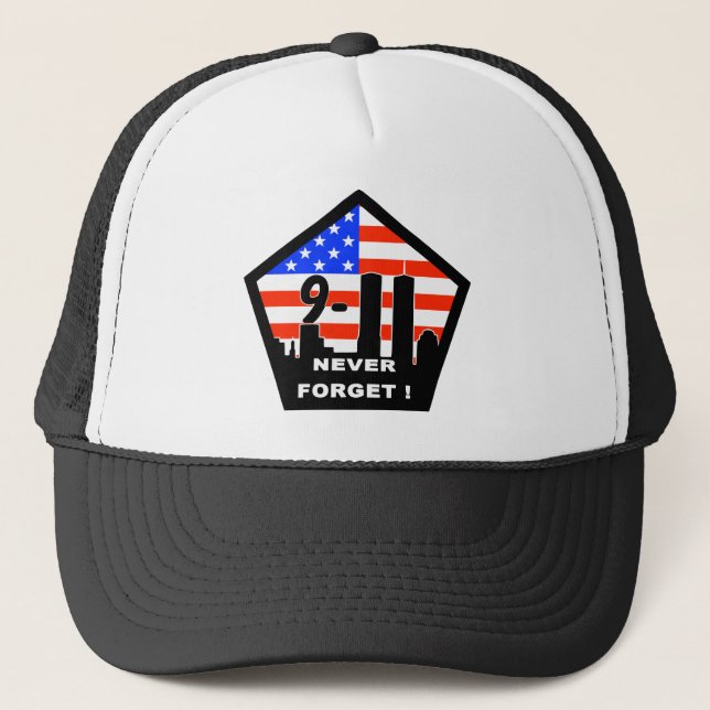 Casquette 911 n'oubliez jamais (Devant)
