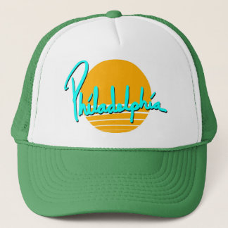 Casquette A attrapé un camionneur hors de Philly