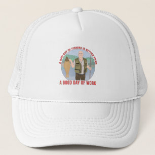 Casquette A bad day of fishing is better than a good day of