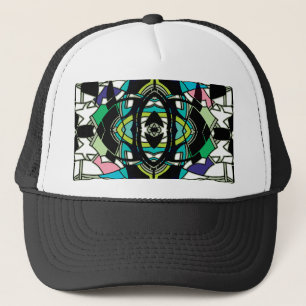 Casquette à damiers