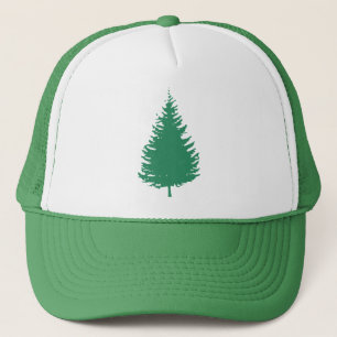 Casquette à feuillage persistant vert de