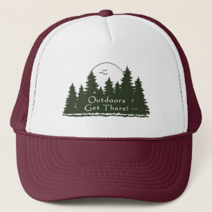 Casquette A L'Extérieur, On Y Trouve Des Arbres
