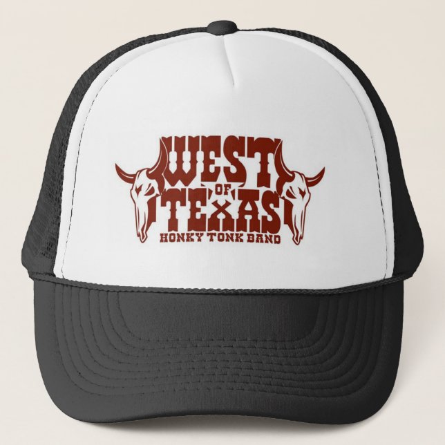 Casquette À l'ouest de la tête de boeuf du Texas (Devant)