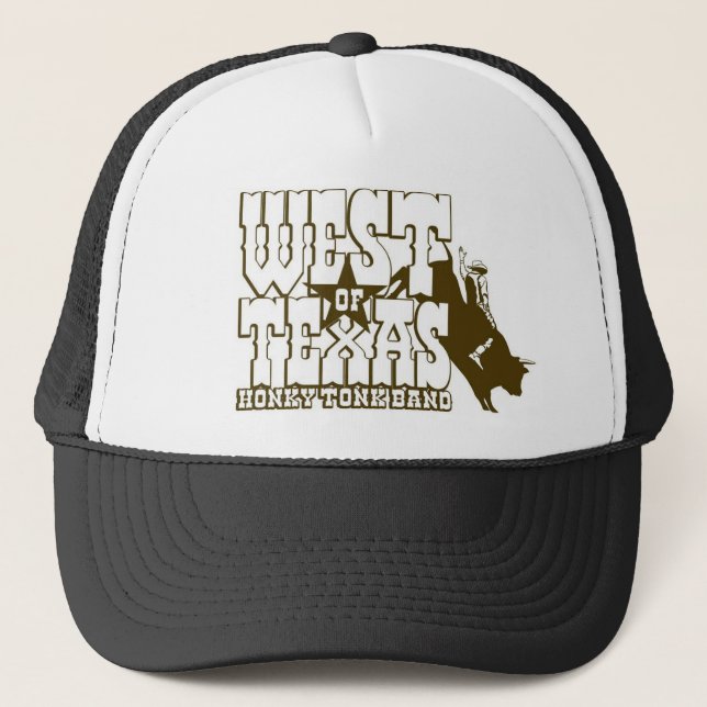 Casquette À l'ouest du cavalier du Texas Taureau (Devant)