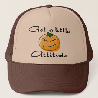 Casquette A obtenu une petite attitude