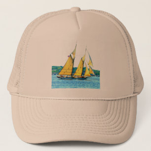 casquette à voile de goélette