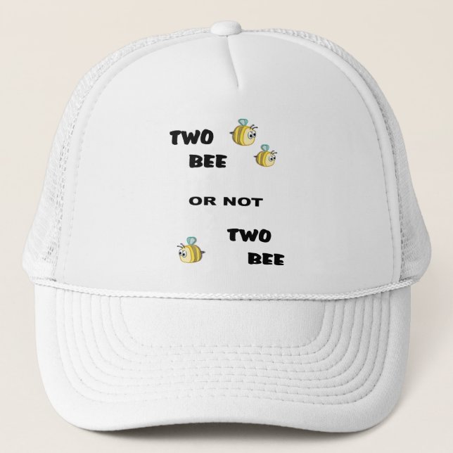 Casquette Abeille deux (Devant)