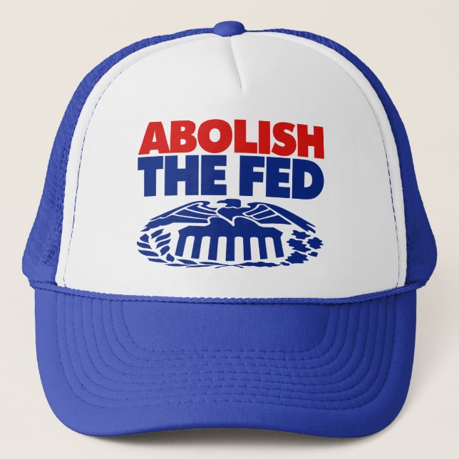 Casquette Abolir la FED (Devant)