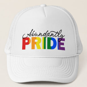 Casquette Abondamment Fierté Rainbow Gay Fier Chapeau Trucke