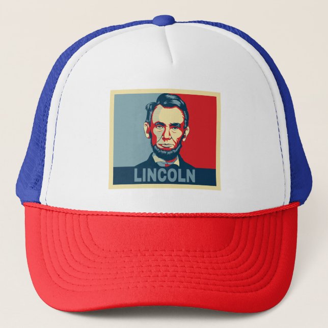 Casquette Abraham Lincoln USA Président Hope Style (Devant)
