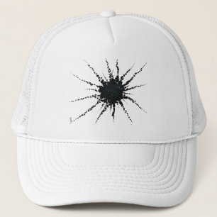 Casquette Abstrait dans les formes de bande et de lettres 3