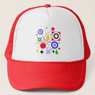 Casquette Abstrait géométrique