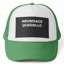 ABUNDANCE QUEEN TRUCKER HAT NOMBRE DE COULEURS À C