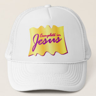Casquette Accomplissez en conception chrétienne de Jésus