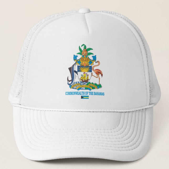 Casquette Accord du Commonwealth des Bahamas (Devant)