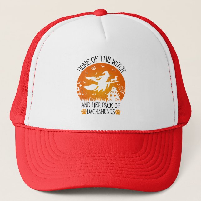 Casquette Accueil De La Sorcière Et Son Pack De Cool Dachshu (Devant)