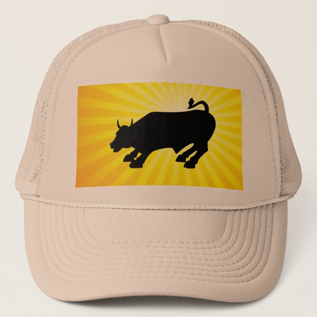 Casquette Accuser Black Bull de Wall Street (Devant)