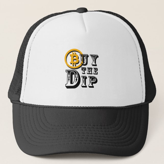 Casquette Achat de Bitcoin l'immersion (Devant)