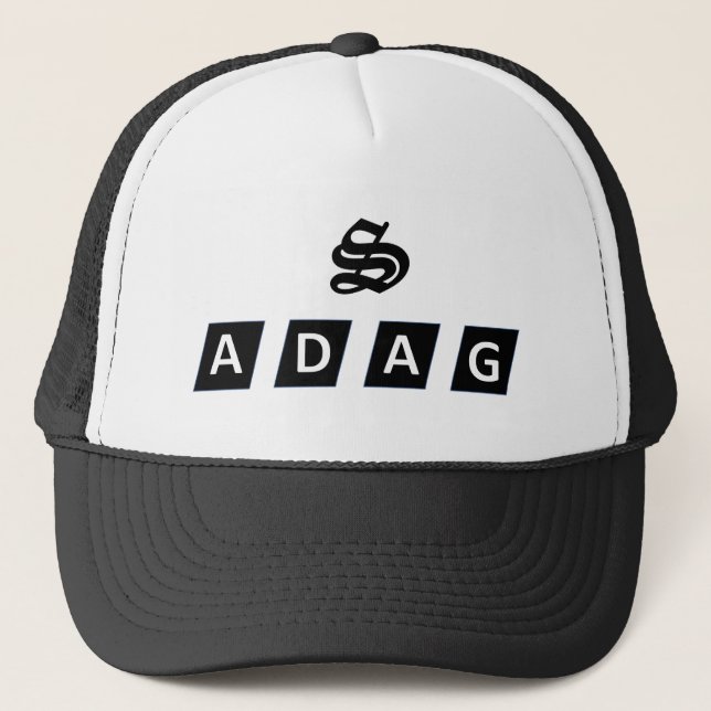 CASQUETTE ADAG (Devant)