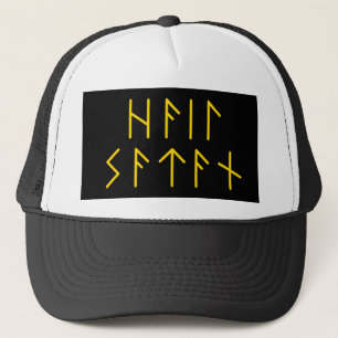 Casquette Ader Futhark Hail Satan