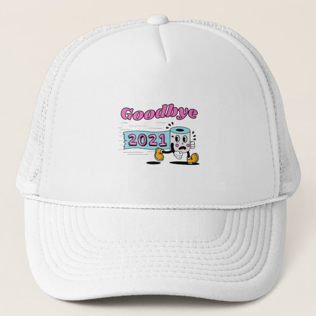 Casquette Adieu rouleau papier Toilet 2021 (Devant)