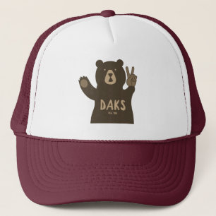 Casquette Adirondacks Peace Bear