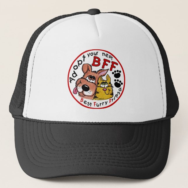 Casquette Adoptez votre prochain BFF (Devant)
