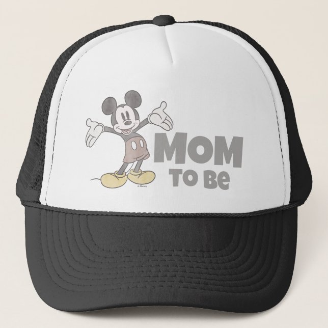 Casquette Adorable Disney Mickey Mouse Maman to Be Baby show (Devant)