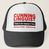 Casquette adroit de linguiste - choisissez la