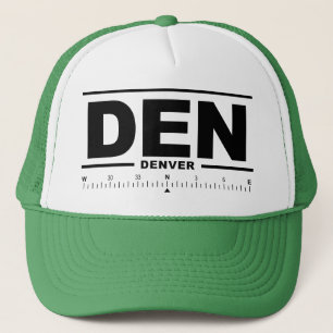 Casquette Aéroport international de Denver DEN 