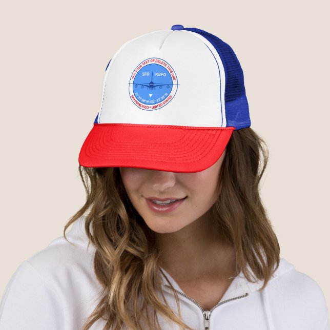 Casquette Aéroport, Pilote, Voyageur Tourist Awesome (En situation)